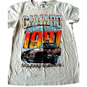 VTG Chevrolet Camaro t-Shirt m 1981 Berlinetta American Classic Old  Retro
